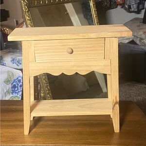 Doll furniture, pine buffet, sideboard.  NWOT